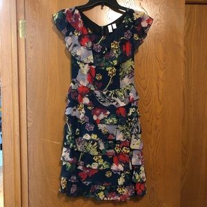 Target Go International 2008 Private Label Collection tiered ruffle dress 1